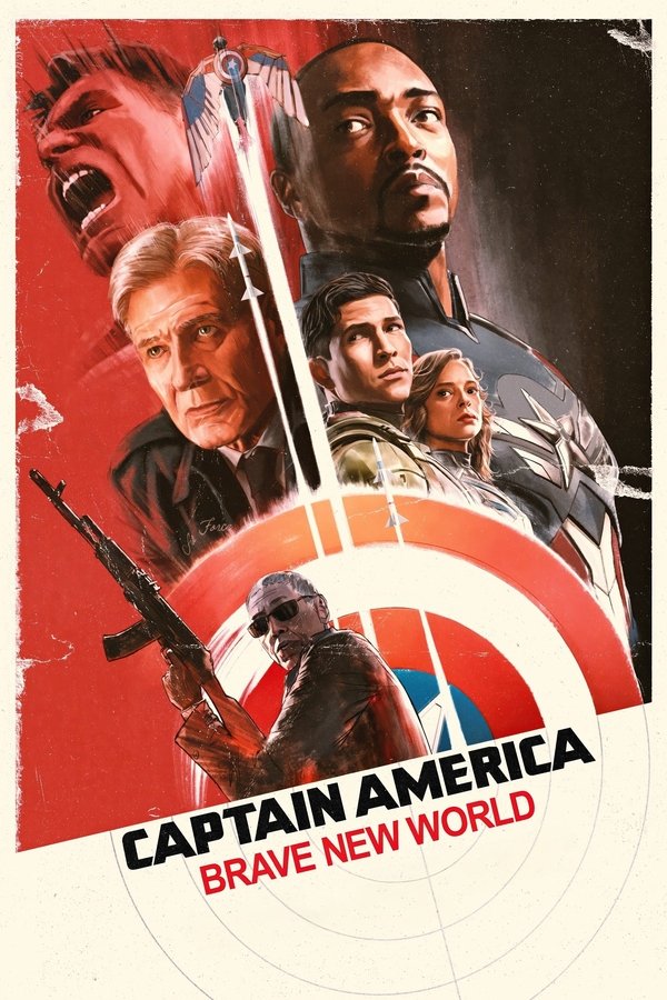 Poster filma ili serije Captain America: Brave New World (2025)